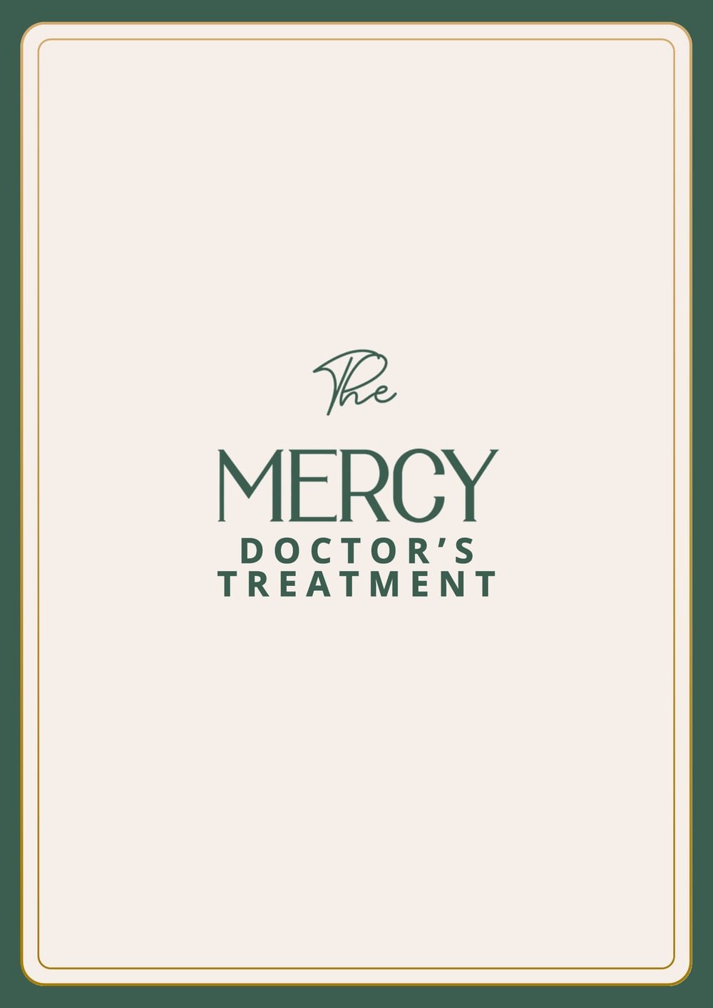 Sampul pricelist The Mercy Doctor's Treatment